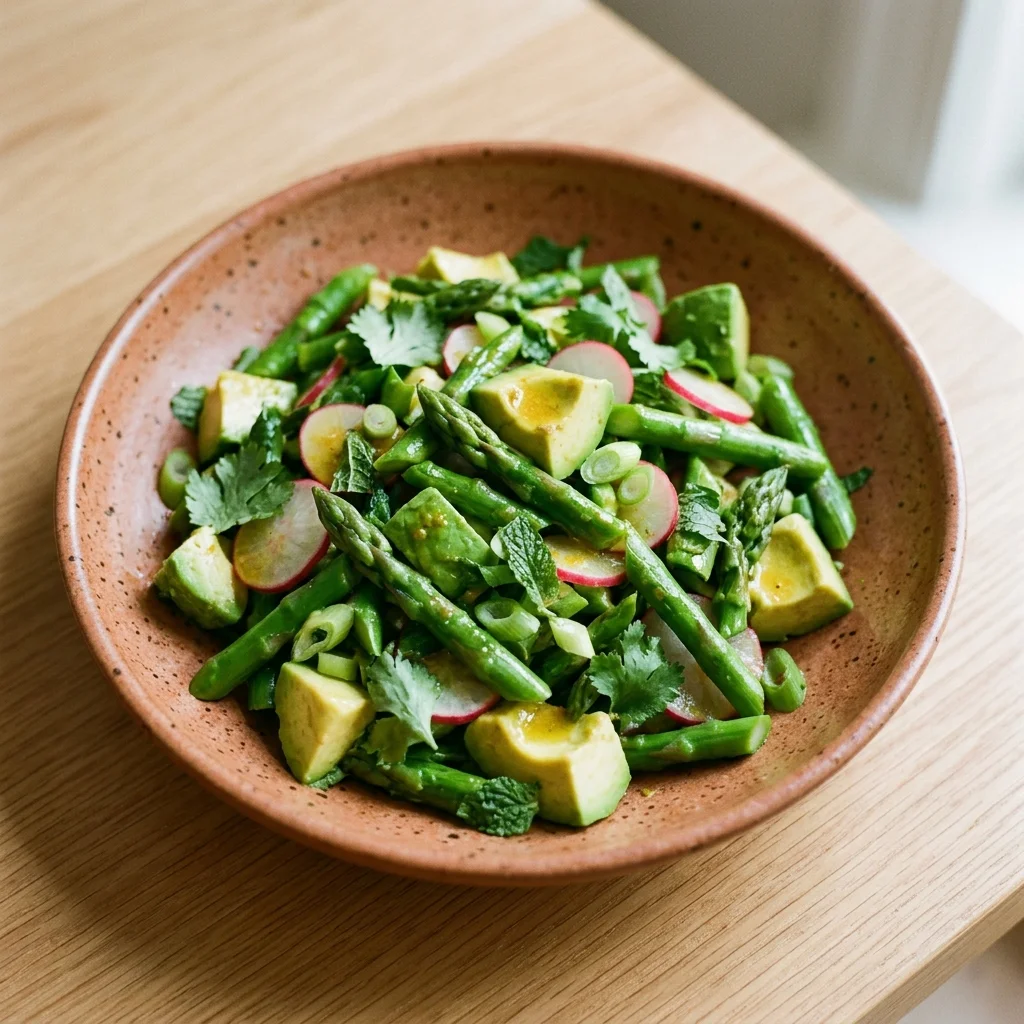 Asparagus and Avocado Salad