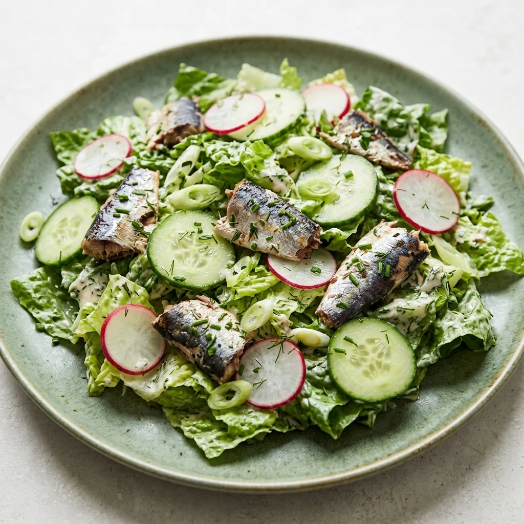 Coconut Ranch Sardine Salad