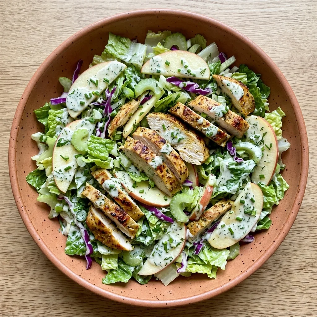 Coconut-Ranch Turkey & Apple Salad
