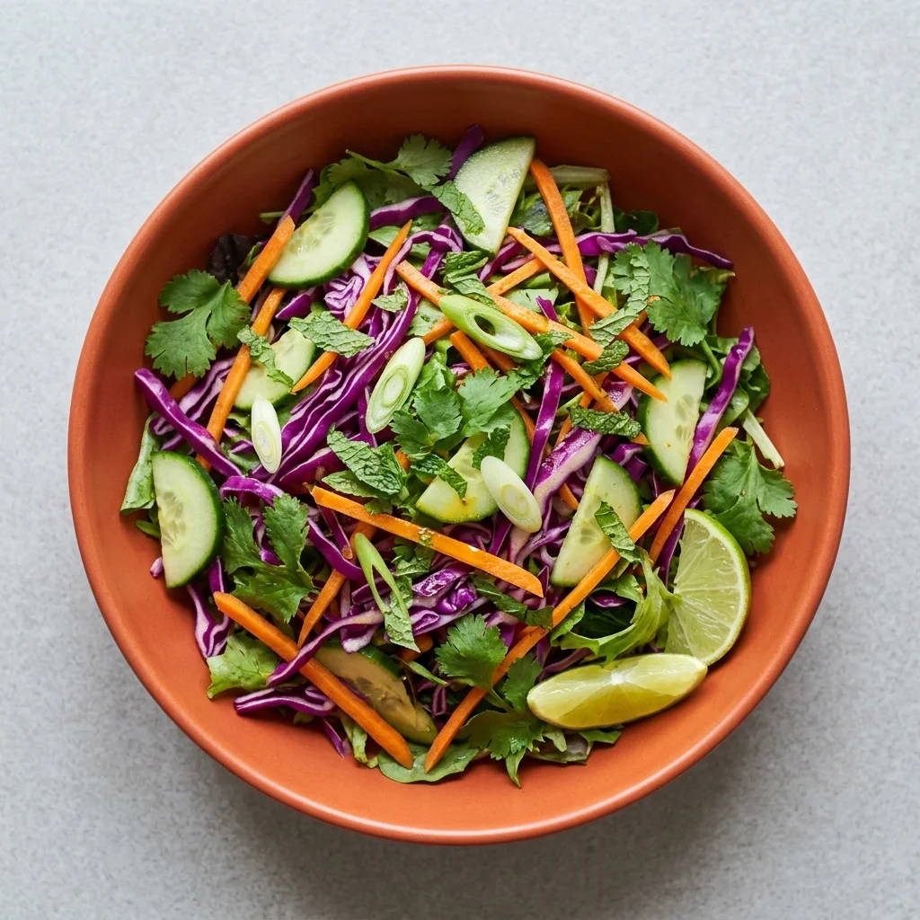 Ginger-Lime Garden Salad