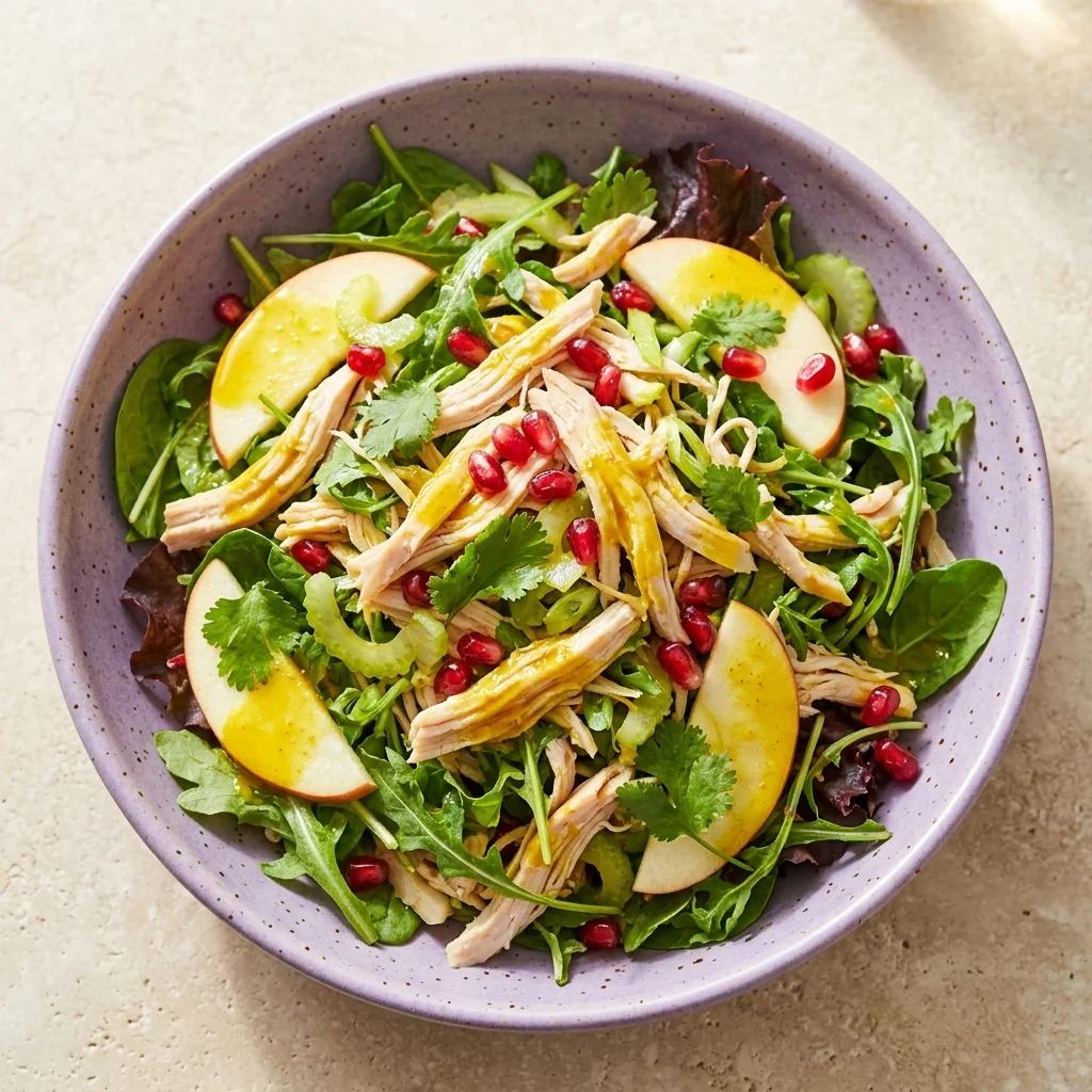 Ginger-Lime Turkey & Apple Salad