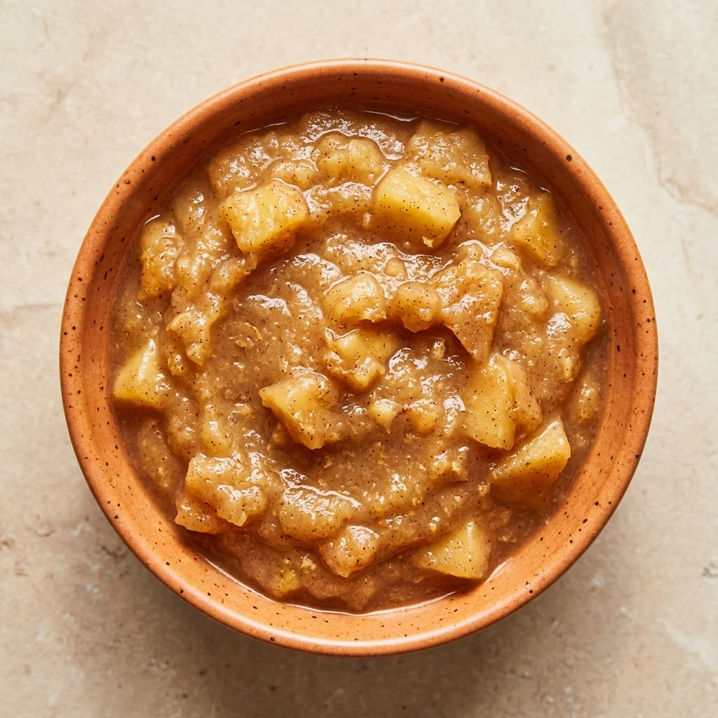 Cinnamon Ginger Applesauce