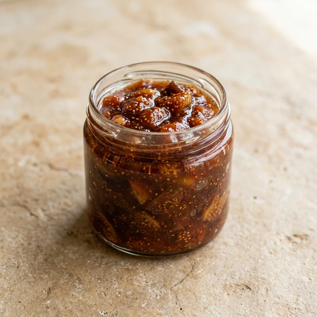 Fig & Apple Cider Vinegar Jam