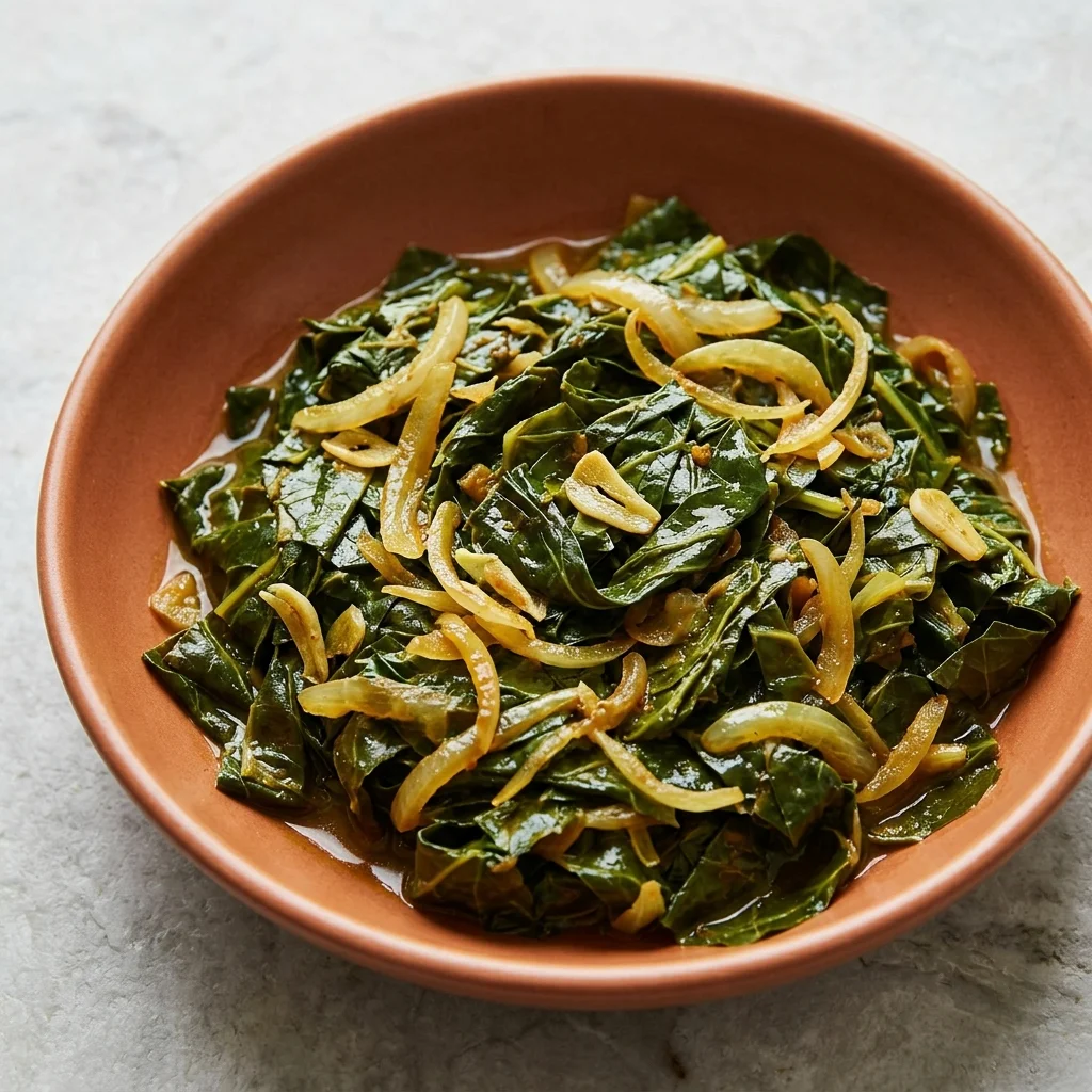 Apple Cider Vinegar Sautéed Collard Greens