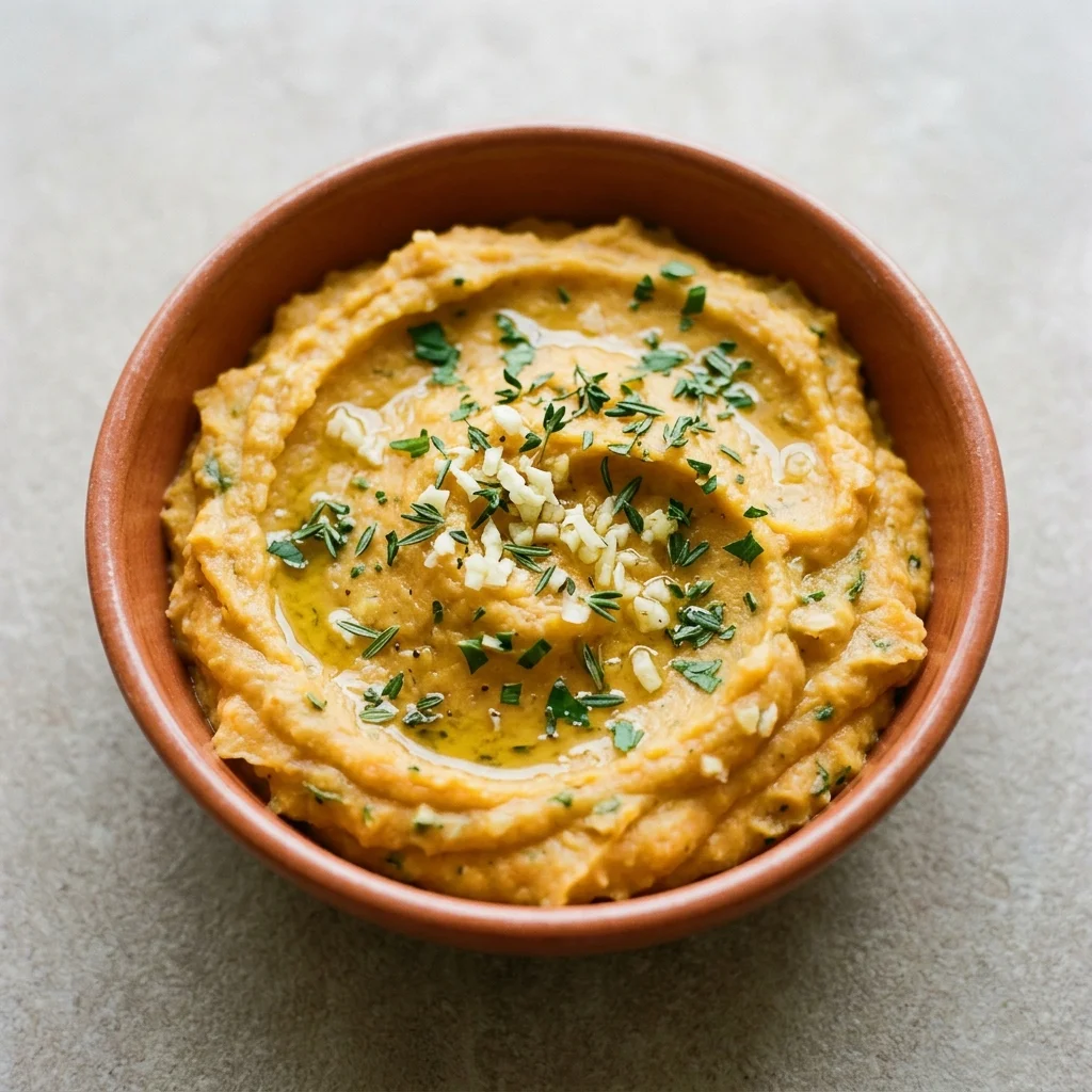 Garlic-Herb Root Vegetable Mash