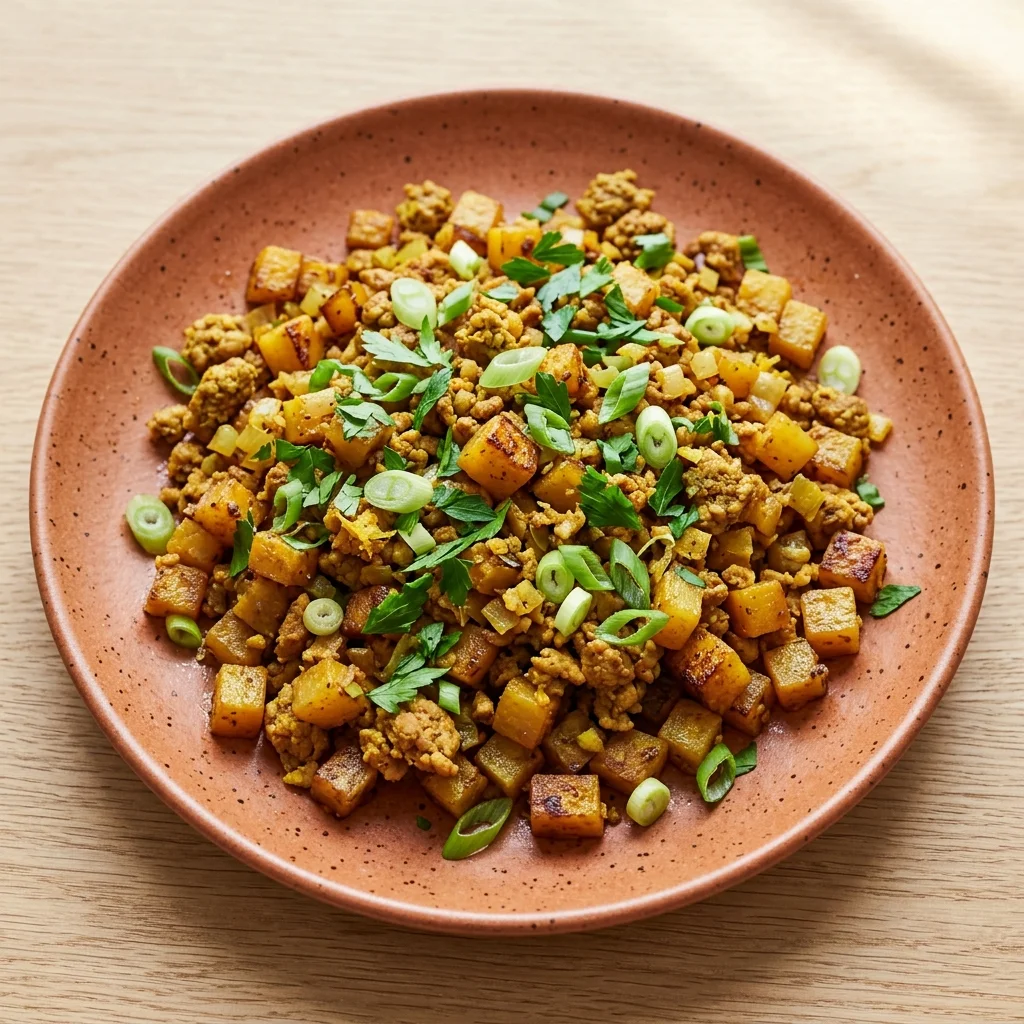 Ginger Rutabaga Hash