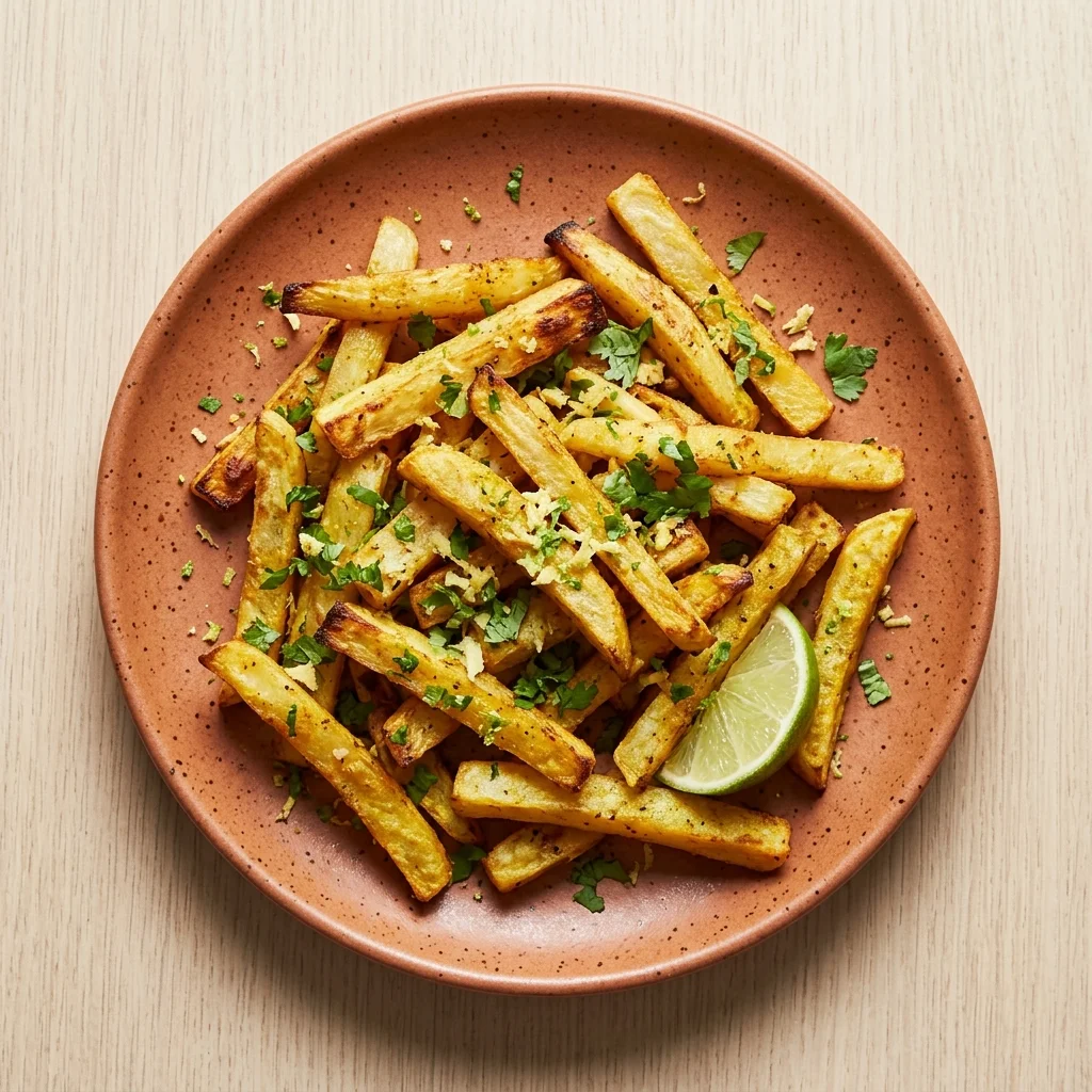 Ginger-Lime Cassava Fries