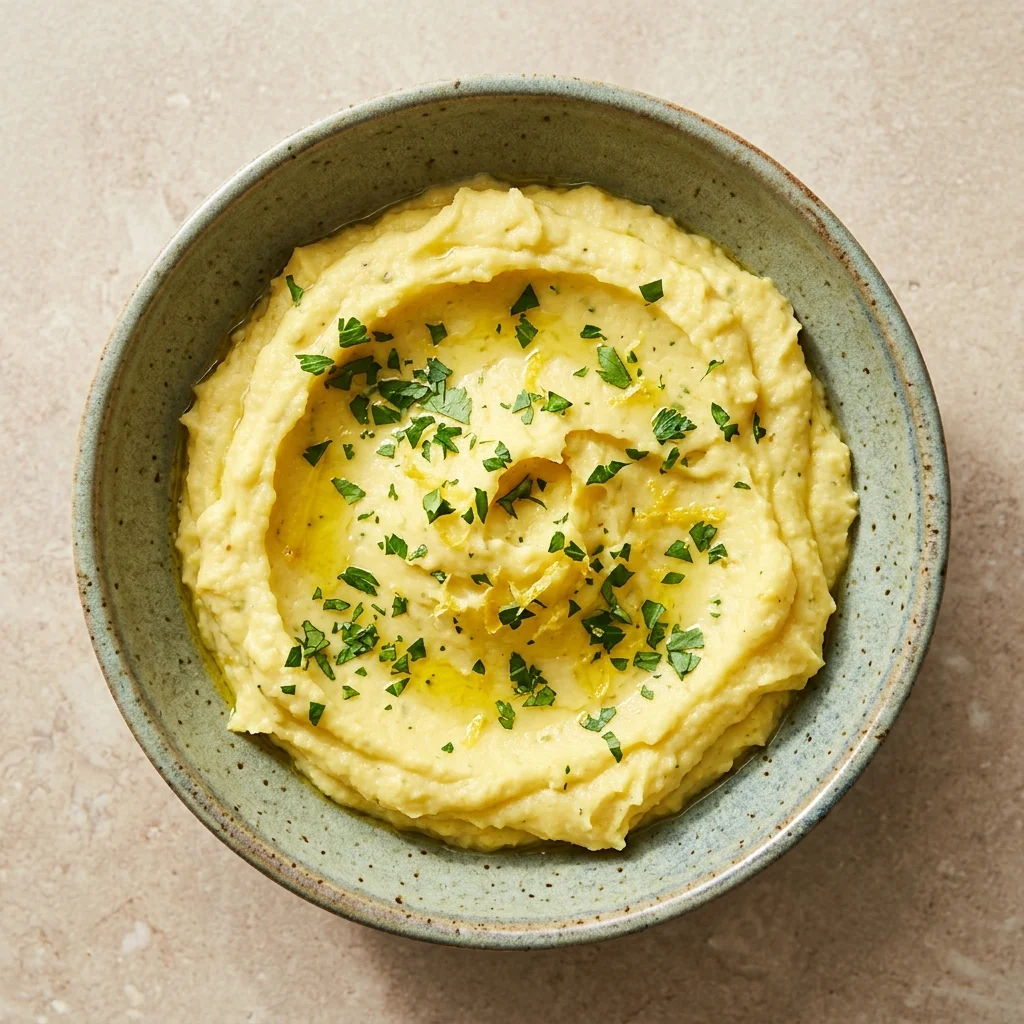 Lemon & Olive Oil Celery Root Mash