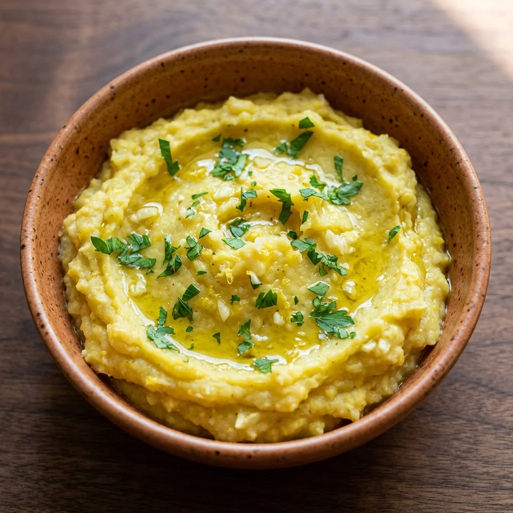Lemon & Olive Oil Plantain Mash