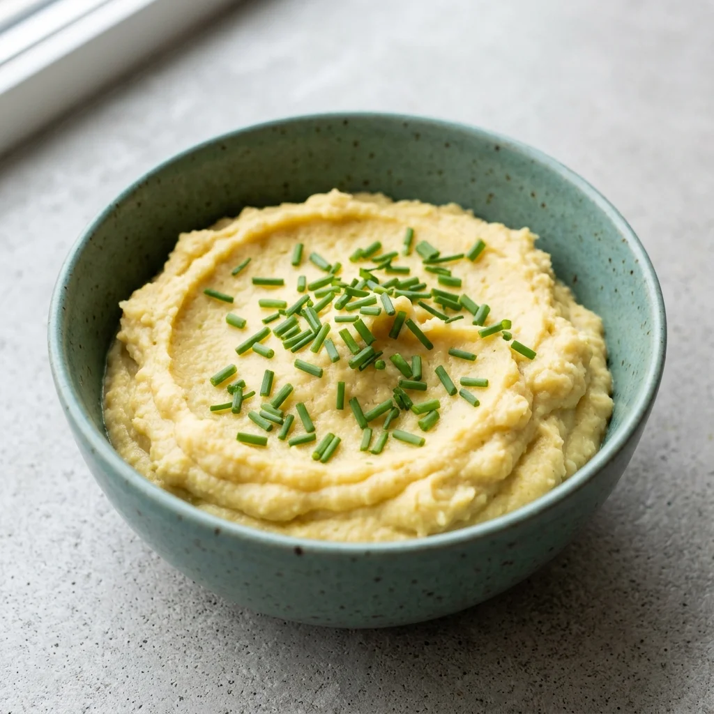 Mashed Cauliflower with Chives