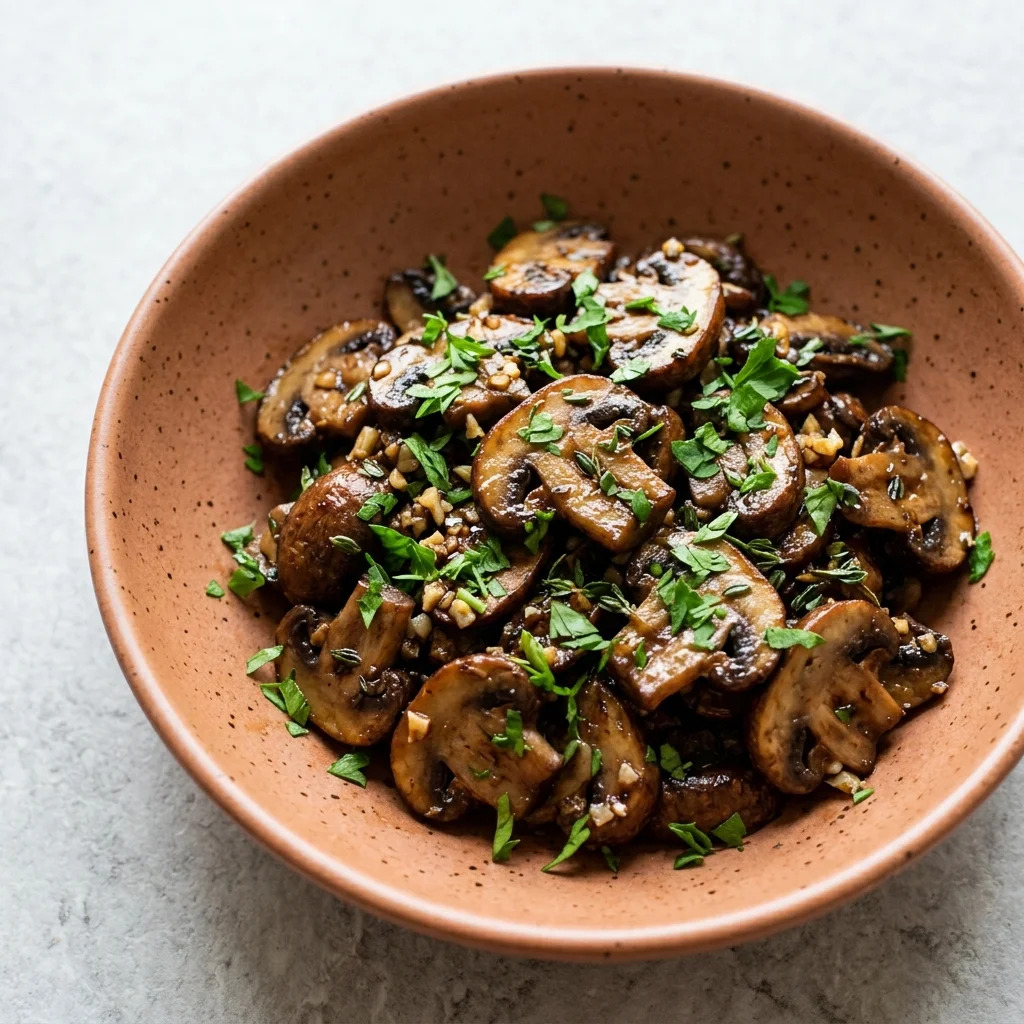 Sautéed Mushrooms with Coconut Aminos