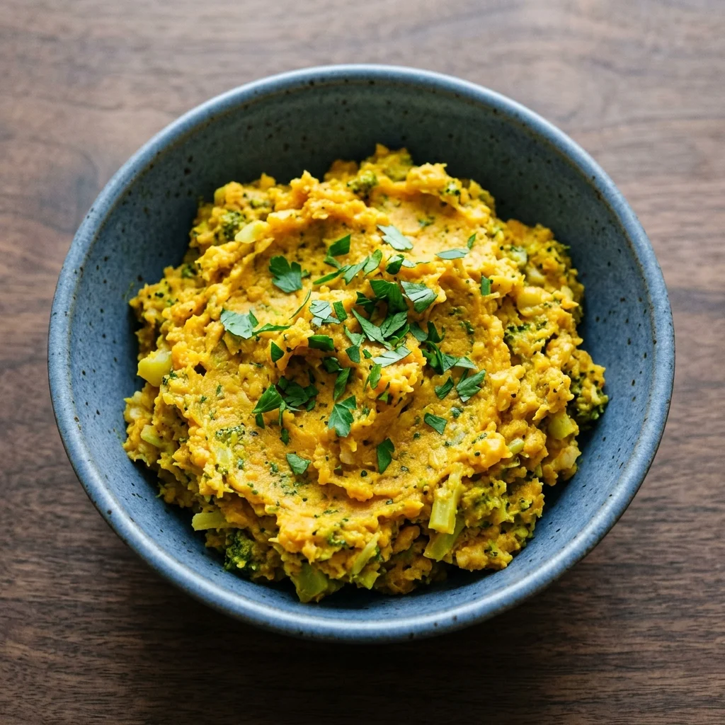 Turmeric-Ginger Broccoli Mash