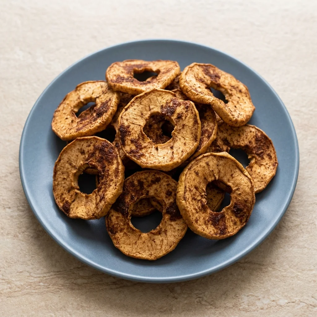 Cinnamon-Ginger Dried Apple Rings