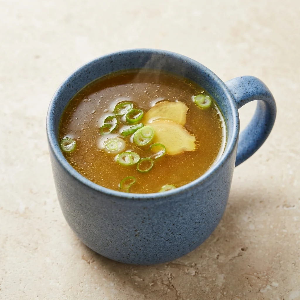 Ginger-Scallion Bone Broth Sippers