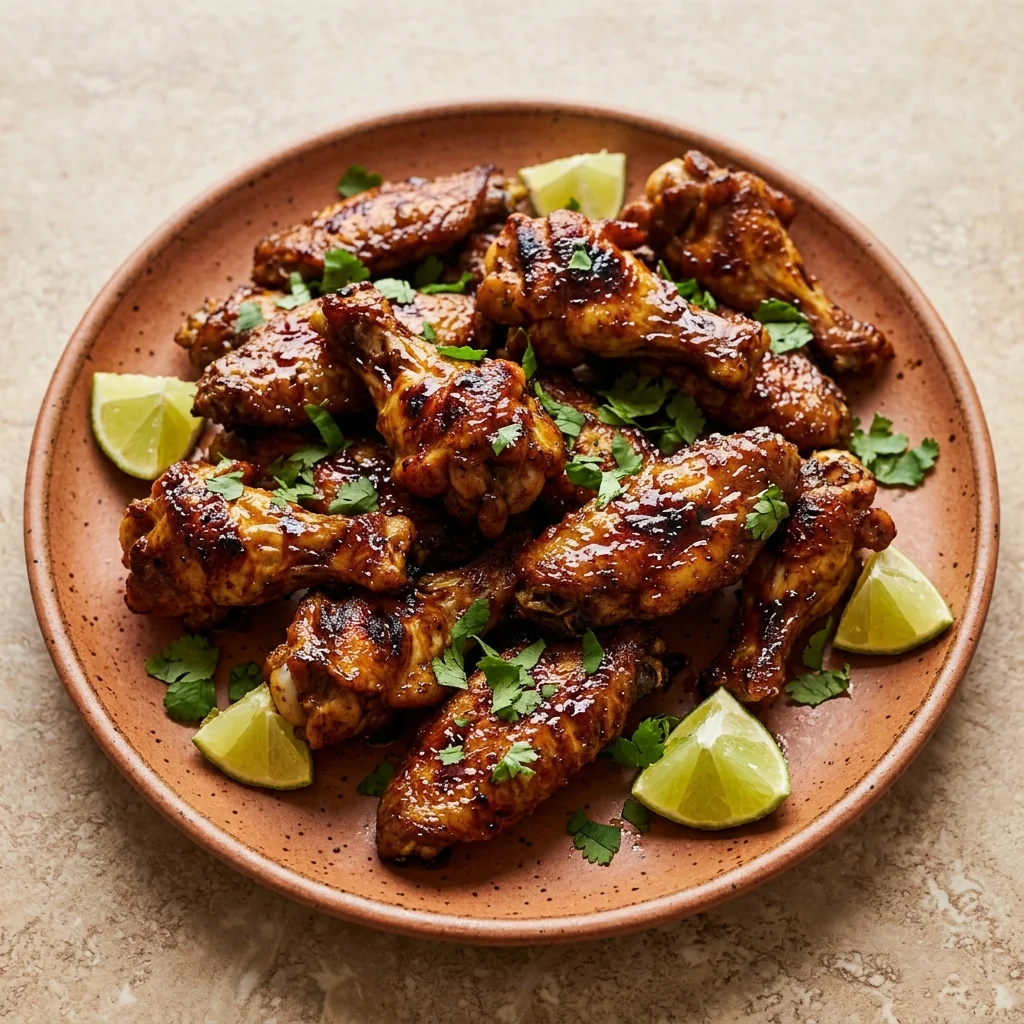 Maple Glazed Chicken Wings