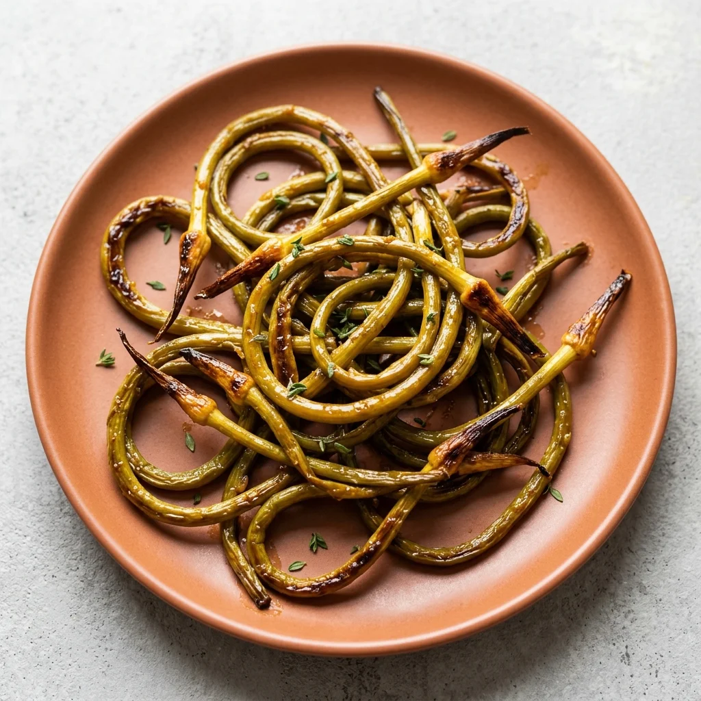 Maple & Garlic Scape Snacks