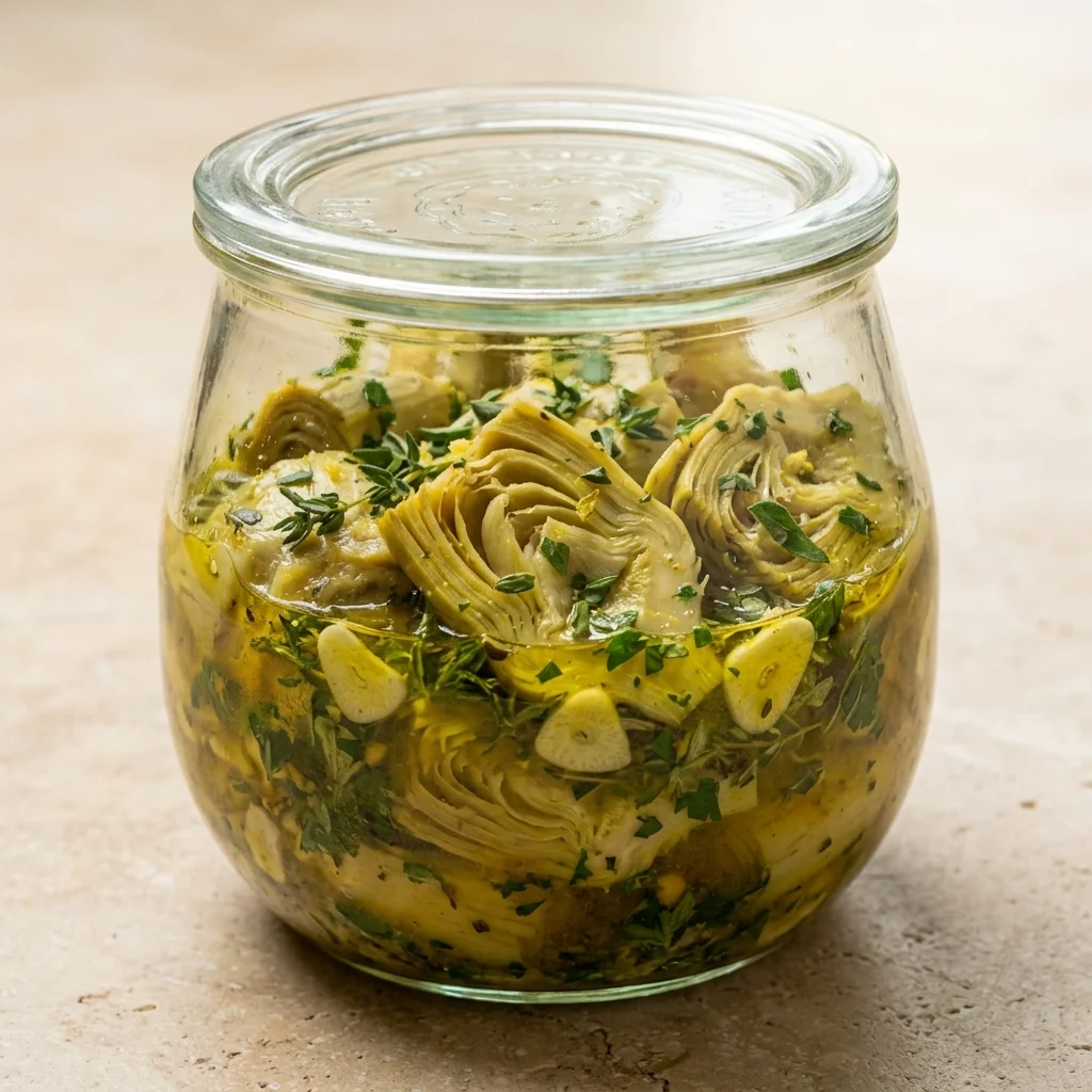 Herb-Marinated Artichoke Hearts