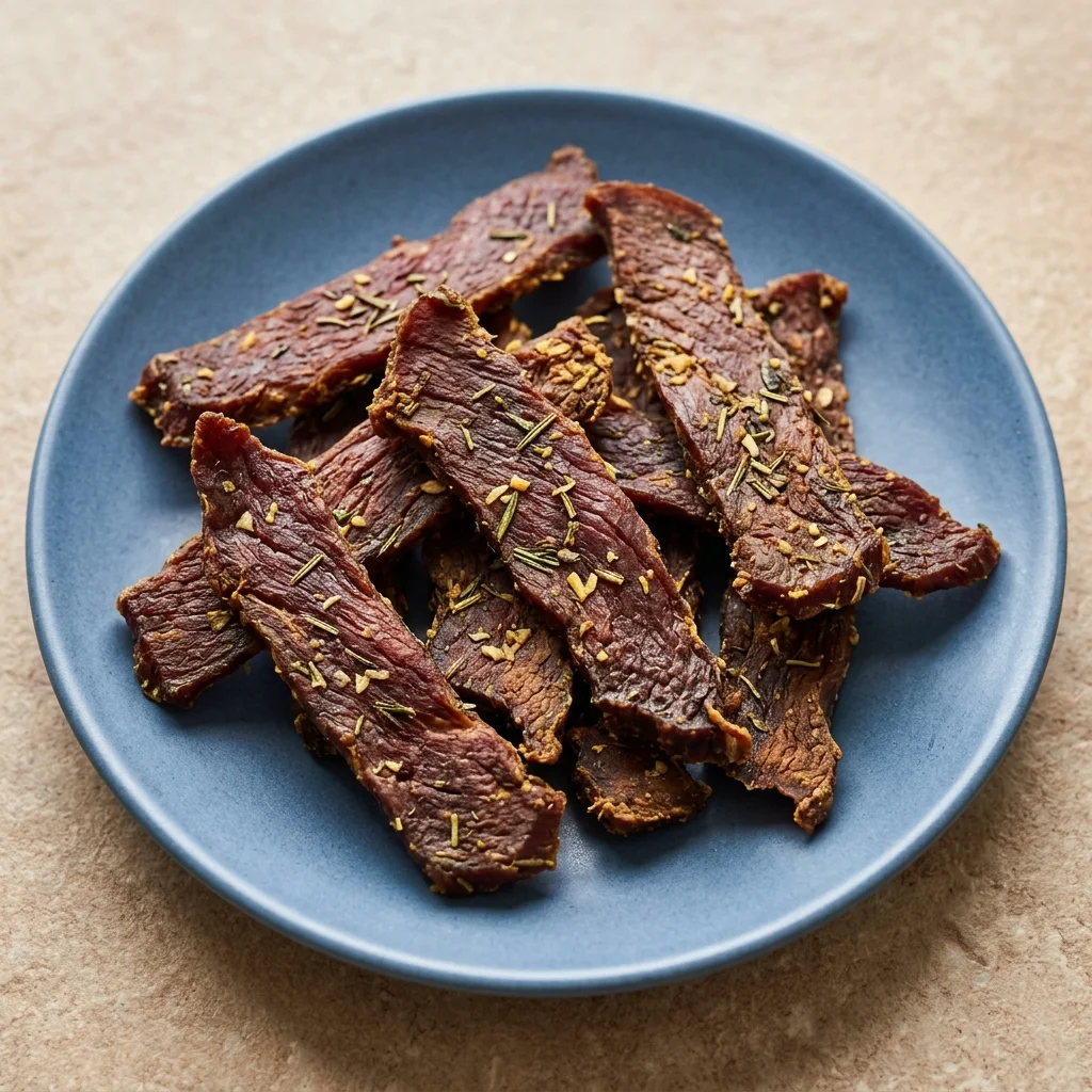 Rosemary-Apple Turkey Jerky