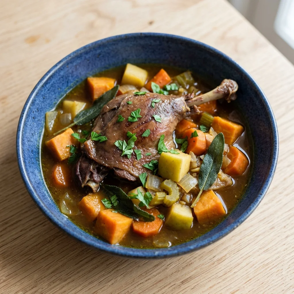 Apple & Sage Duck Stew