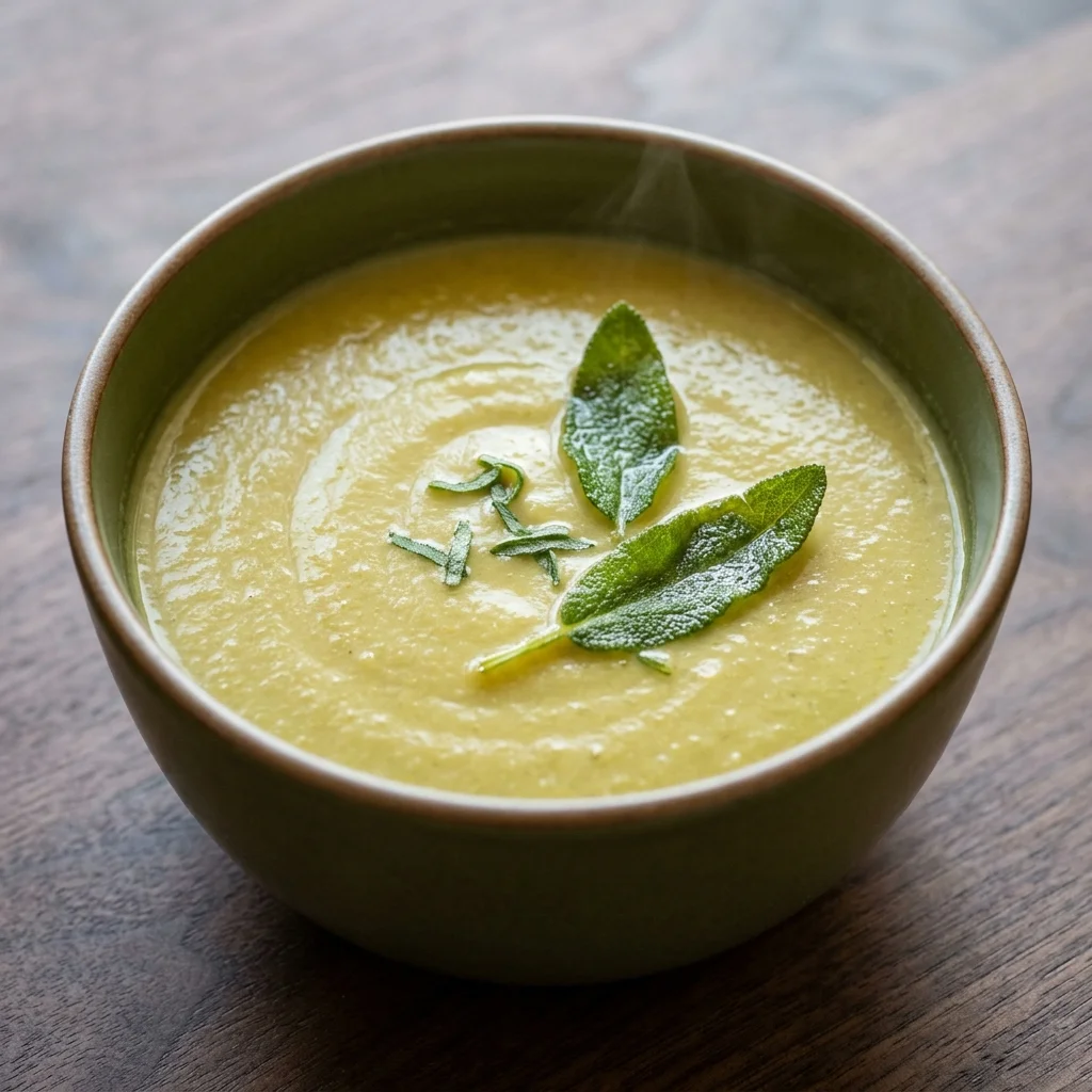 Apple & Sage Leek Soup