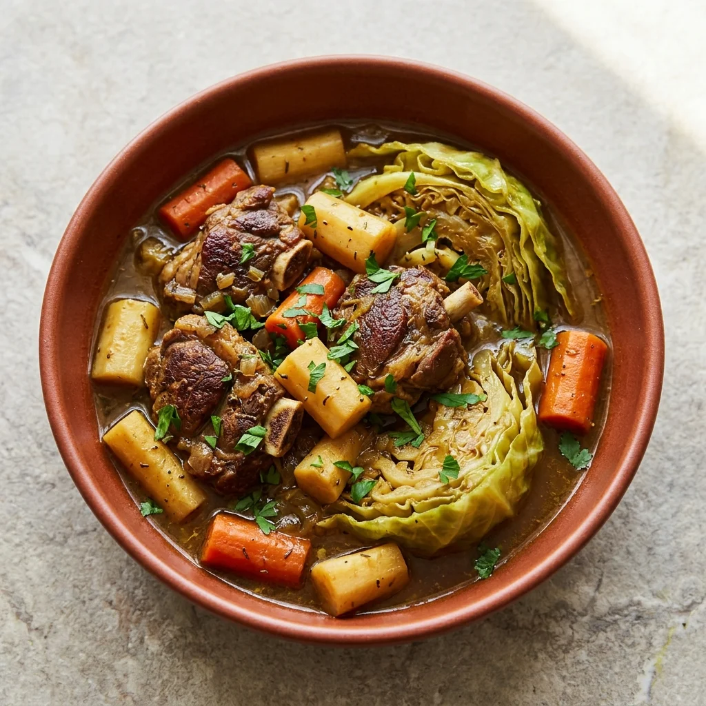 Lamb and Cabbage Stew