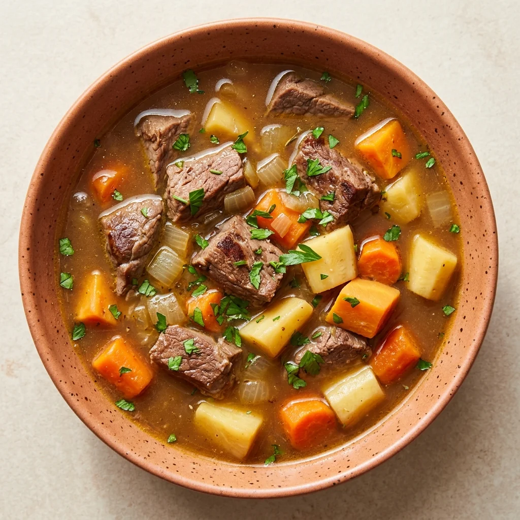 Maple & Apple Cider Pot Roast Soup
