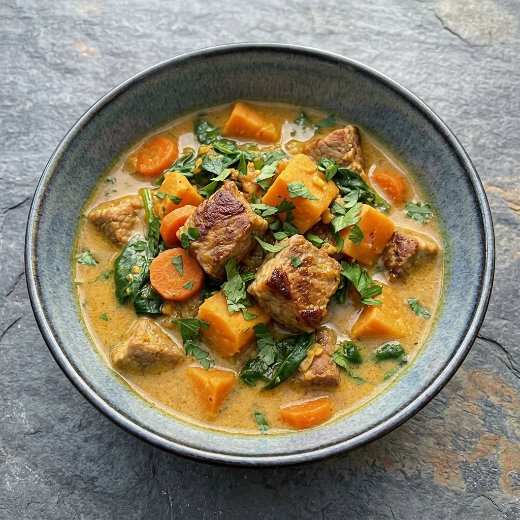 Pork and Sweet Potato Stew