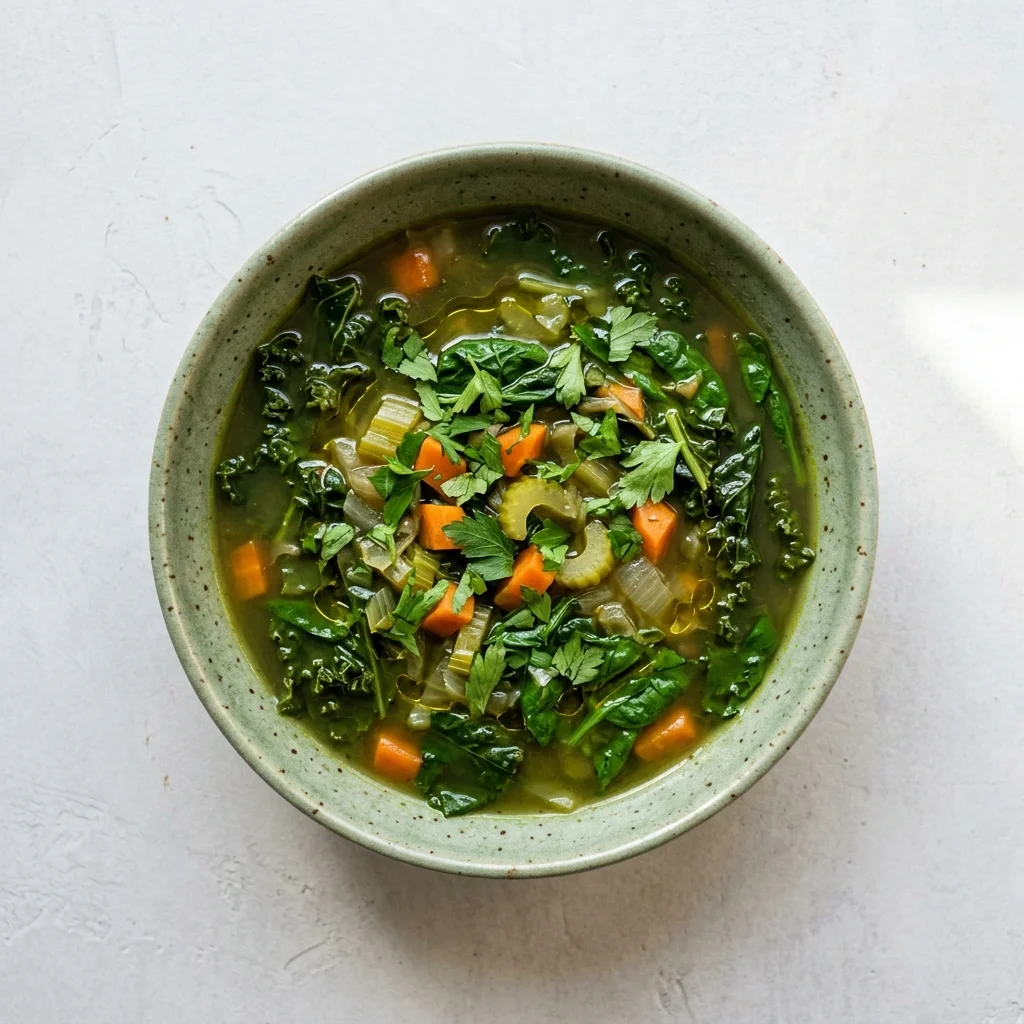 Rosemary-Garlic Greens Soup