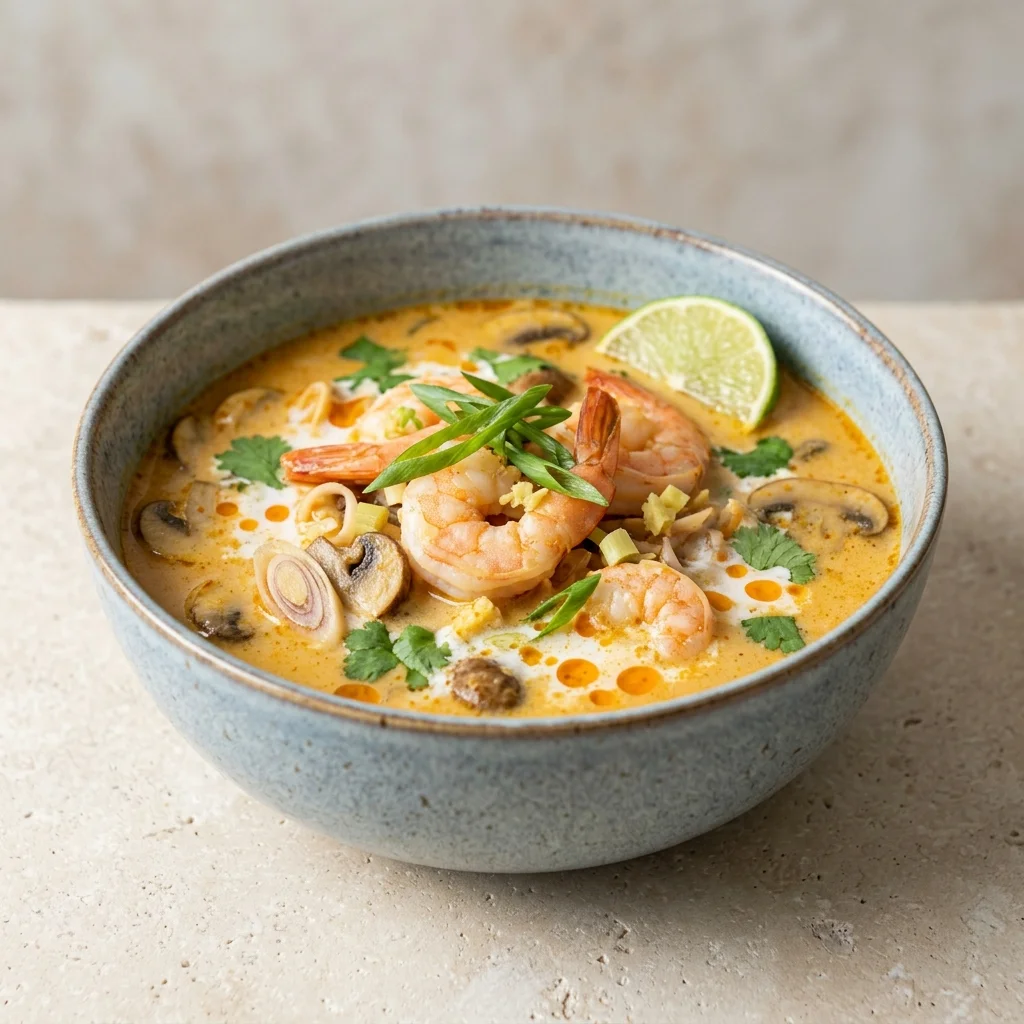Thai Coconut Shrimp Soup
