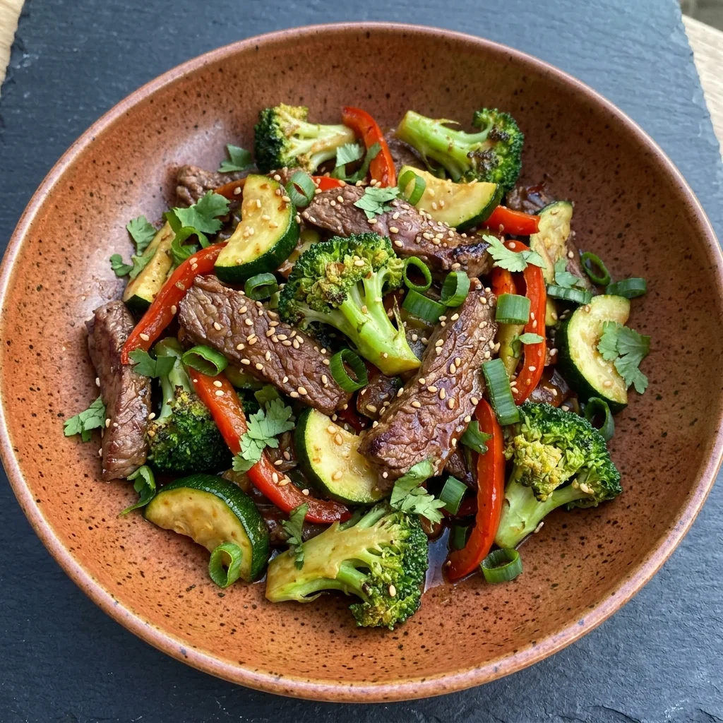 Beef and Vegetable Stir-Fry