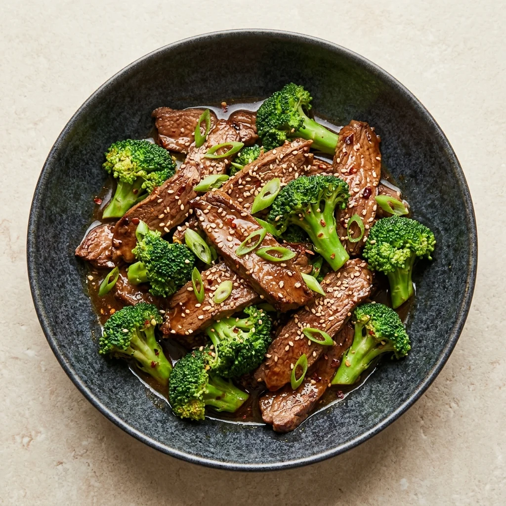 Beef and Broccoli Stir-Fry with Coconut Aminos