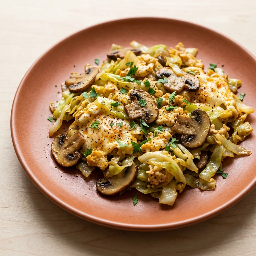 Cabbage and Egg Scramble