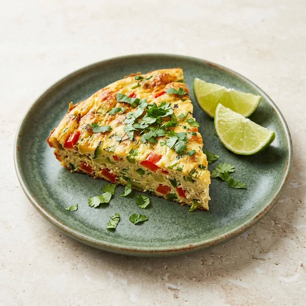 Cilantro-Lime Breakfast Frittata