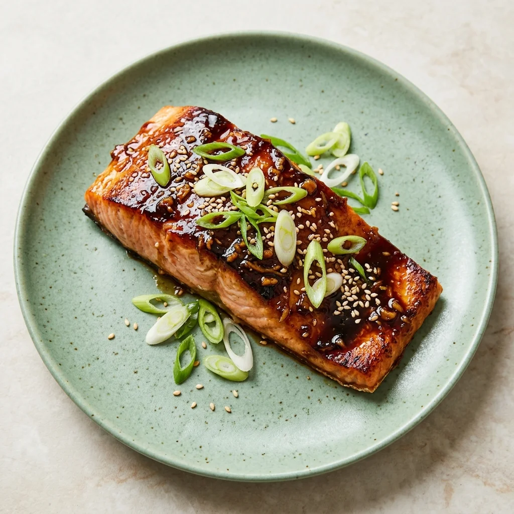 Coconut Aminos Glazed Salmon