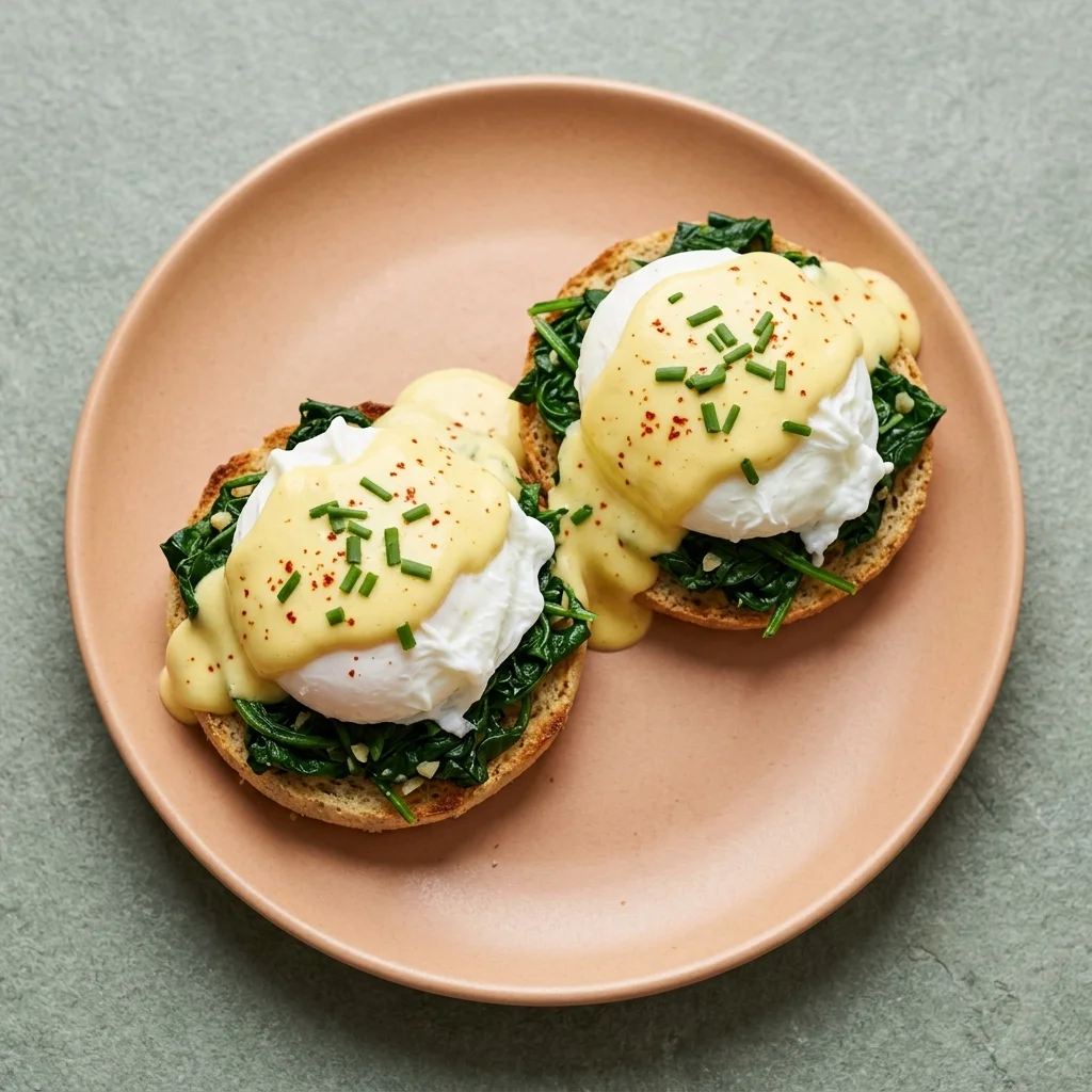 Eggs Florentine with Poached Eggs