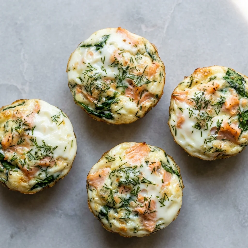 Salmon Dill Egg Cups