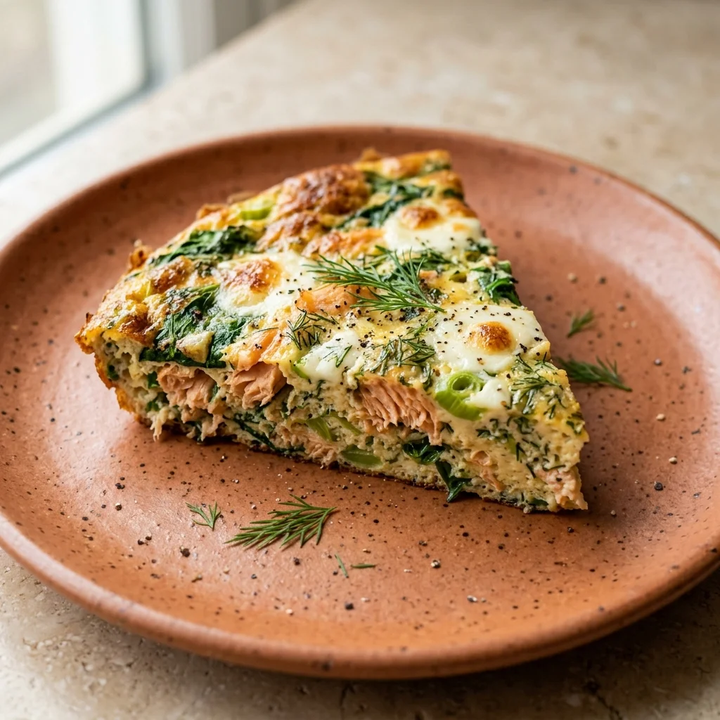 Salmon & Dill Frittata