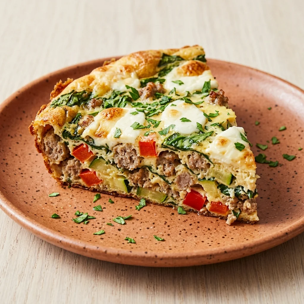 Sausage and Vegetable Egg Casserole