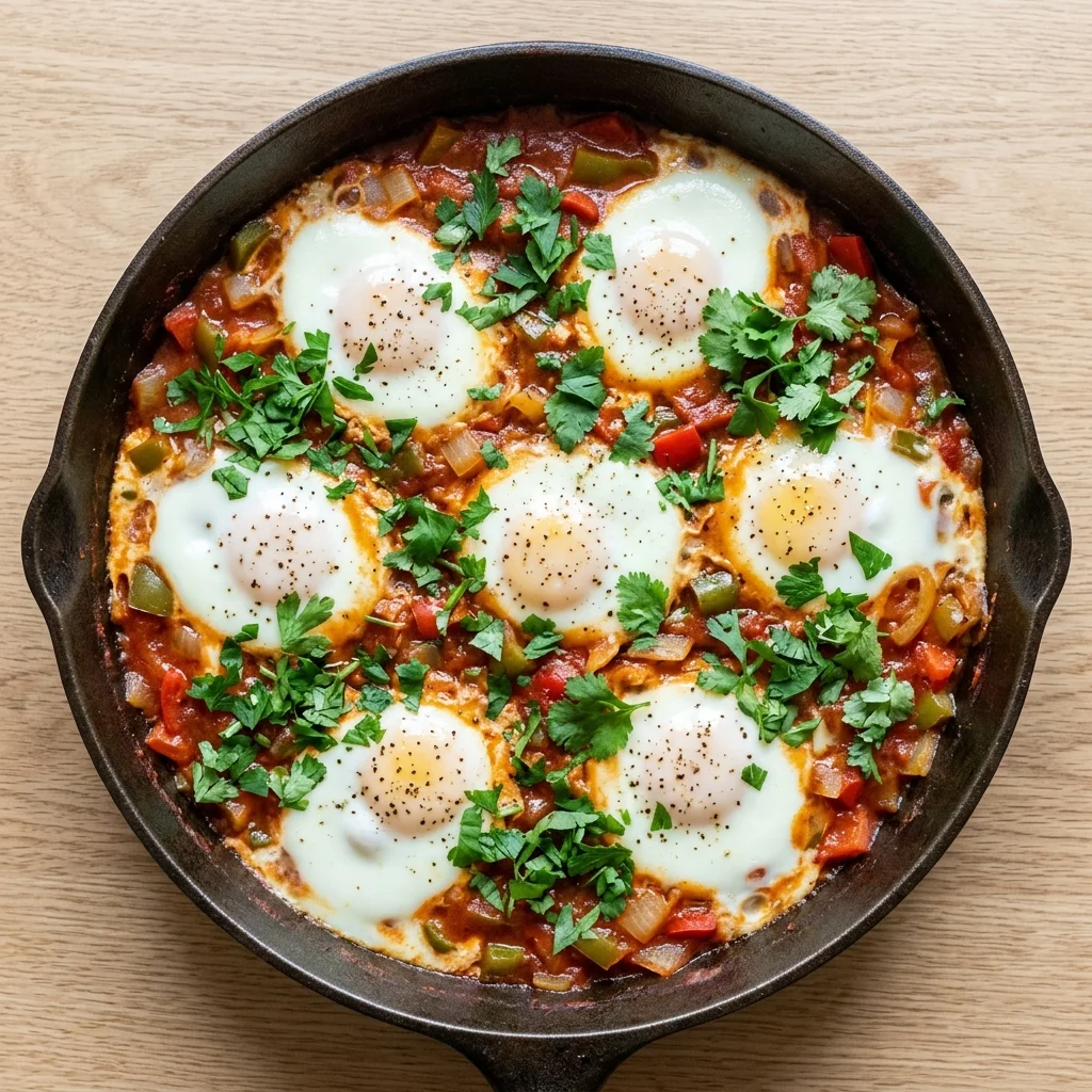 Light Tomato Shakshuka