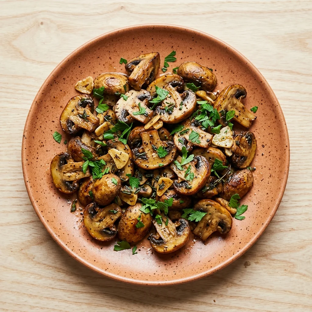 Garlic-Thyme Sautéed Mushrooms
