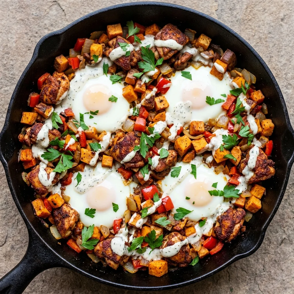 Whole30 Smoky Paprika Chicken Breakfast Hash