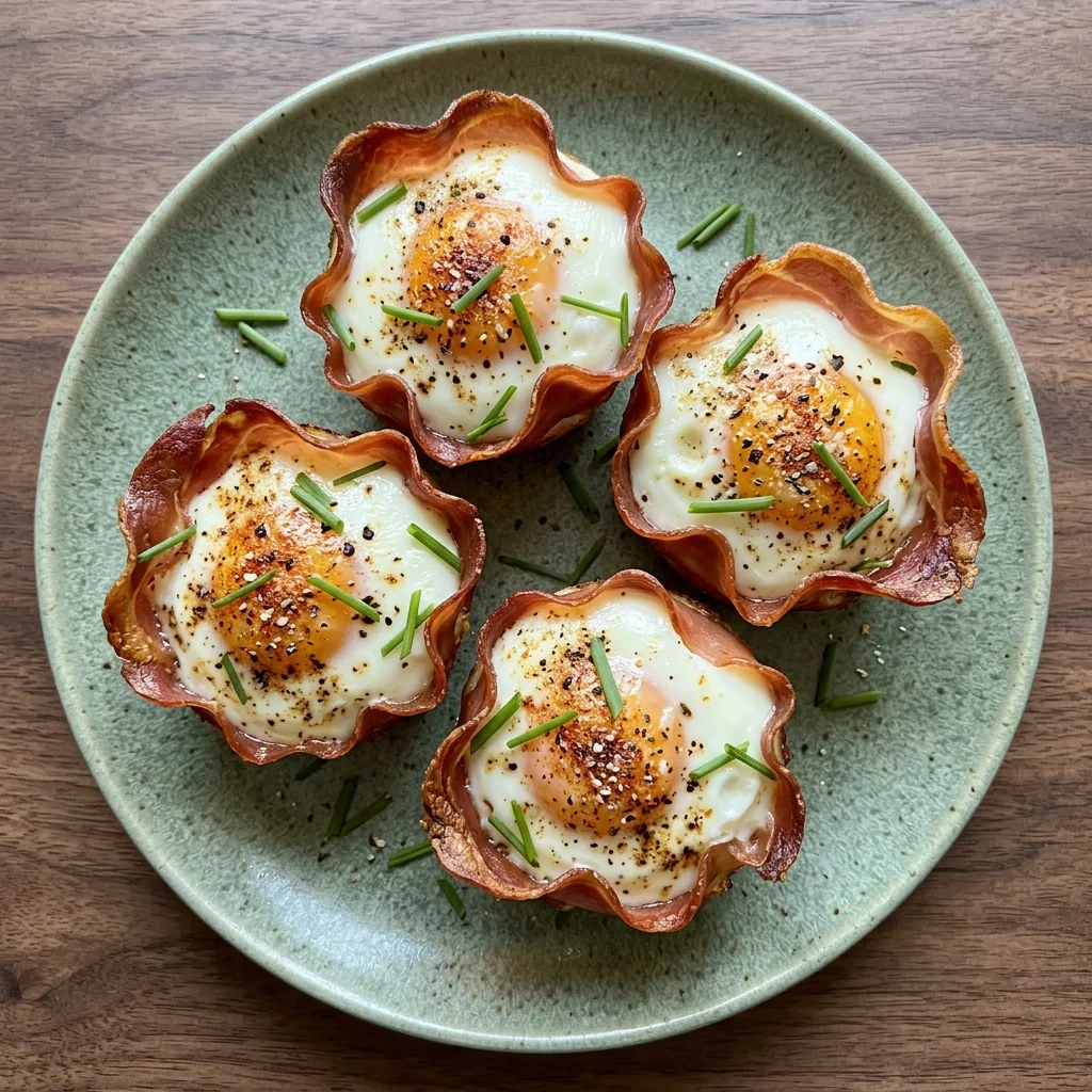 Whole30 Smoky Paprika Prosciutto Egg Cups