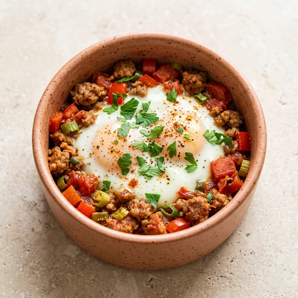 Whole30 Smoky Paprika Baked Egg Cups