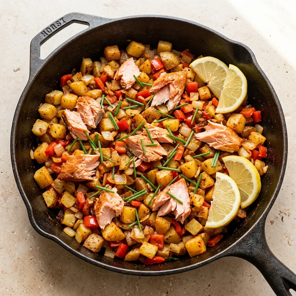 Whole30 Smoky Paprika Smoked Salmon Hash