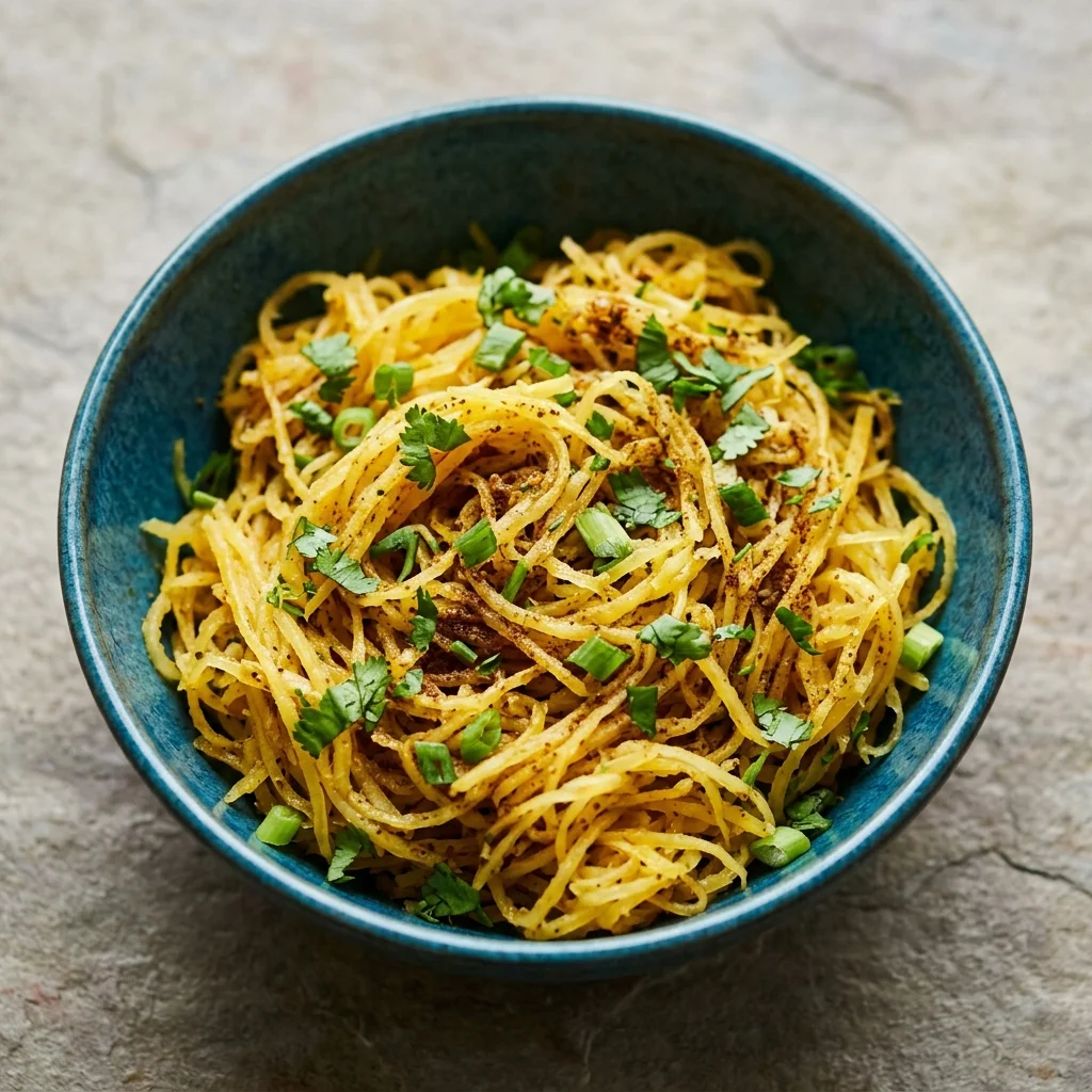 Whole30 Cumin-Lime Spaghetti Squash with Herbs
